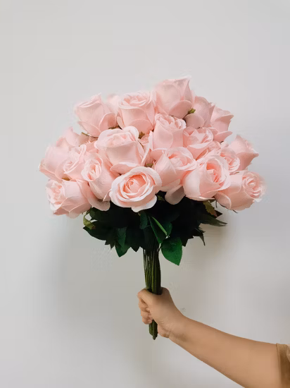 Factory Direct Wholesale Different Design Silk Fabric Rose Artificial Flower